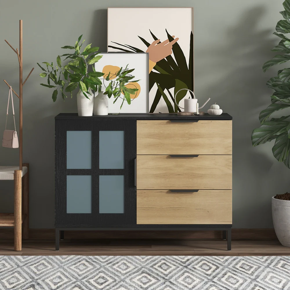 Dresser cabinet/ bar cabinet /storge cabinet /Glass door side cabinet Dresser cabinet/ bar cabinet /storge cabinet /Glass door side cabinet
